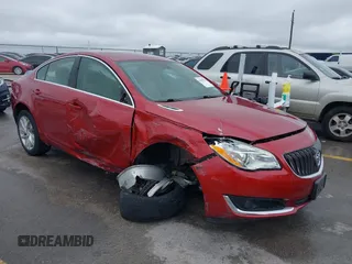 2014 Buick Regal with VIN 2G4GK5EX0E9286775, listed as a IAAI auction lot 41893970 with 53,214 mi miles. Bid and sale history available at carsss.com. Image 6.