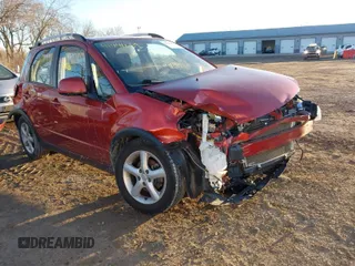 2008 Suzuki SX4 with VIN JS2YB417485104849, listed as a IAAI auction lot 41441659 with 107,334 mi miles. Bid and sale history available at carsss.com. Image 1.