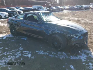 2015 BMW 4 Series 428i xDrive with VIN WBA3N5C52FK484718, listed as a IAAI auction lot 41274475 with 158,354 mi miles. Bid and sale history available at carsss.com. Image 1.