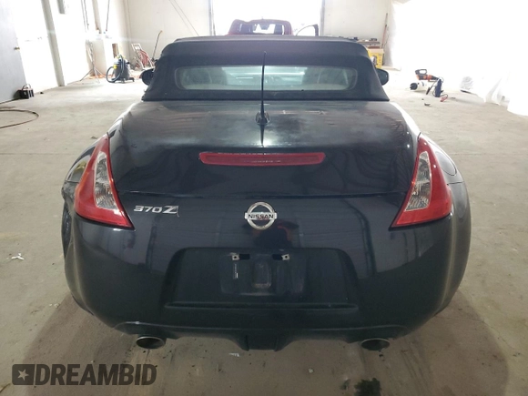 2012 Nissan 370Z Touring with VIN JN1AZ4FH3CM370793, listed as a Copart auction lot 50504565 with 0 mi miles and Salvage Title. Bid and sale history available at carsss.com. Image 6.