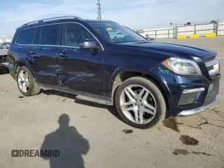2013 Mercedes-Benz GL-Class GL 550 with VIN 4JGDF7DE5DA165391, listed as a Copart auction lot 42755515 with 153,241 mi miles and Salvage Title. Bid and sale history available at carsss.com. Image 4.
