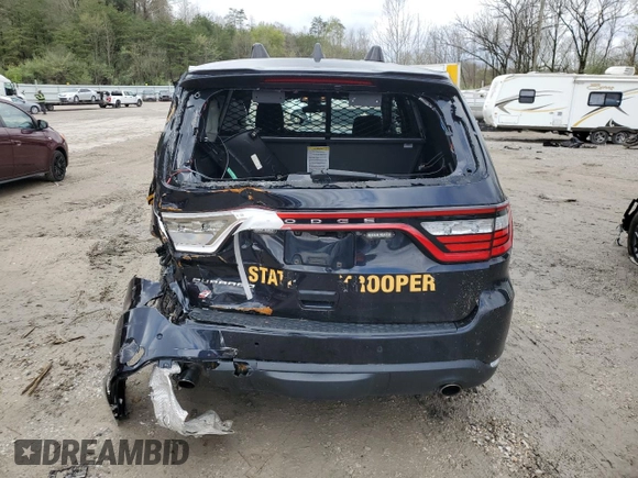 2024 Dodge Durango Special Service with VIN 1C4SDJFT3RC183412, listed as a Copart auction lot 51650825 with 20,075 mi miles and Salvage Title. Bid and sale history available at carsss.com. Image 6.