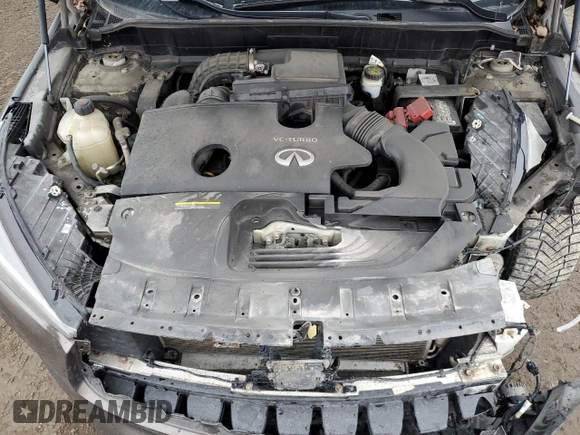 2019 Infiniti QX50 Pure with VIN 3PCAJ5M37KF108445, listed as a Copart auction lot 82199064 with 133,707 mi miles and Salvage title. Bid and sale history available at DreamBid. Image 11.