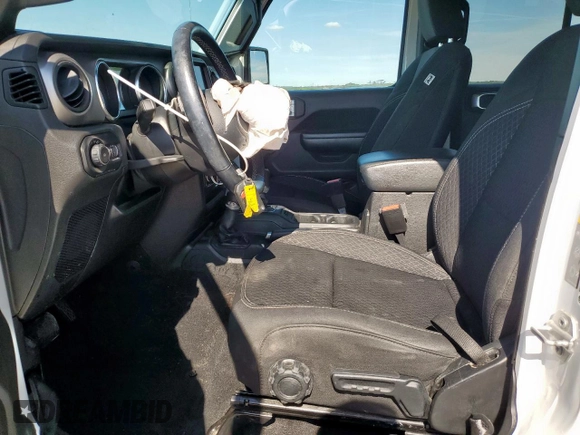 2021 Jeep Wrangler Unlimited Sport S z VIN 1C4HJXDN3MW729708, wystawiony jako Copart lot #58761745 z przebiegiem 64 011 mil mil oraz Szkoda całkowita • Salvage title. Historia ofert i sprzedaży dostępna na DreamBid. Obrazek 7.