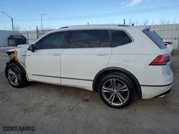 2018 Volkswagen Tiguan SEL Premium with VIN 3VV4B7AX2JM153253, listed as a Copart auction lot 47080015 with 111,064 mi miles and Salvage Title. Bid and sale history available at carsss.com. Image 2.