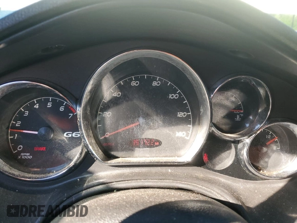 2007 Pontiac G6 GT with VIN 1G2ZH35N774262949, listed as a Copart auction lot 54159805 with 191,722 mi miles and Salvage title. Bid and sale history available at DreamBid. Image 9.