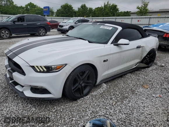 2017 Ford Mustang GT Premium с VIN 1FATP8FF1H5287310, выставлен на аукционе Copart как лот 58651515 с пробегом 84 823 миль миль и Списание • Salvage title. История ставок и продаж доступна на DreamBid. Изображение 1.