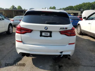 2020 BMW X3 M Competition with VIN 5YMTS0C00L9B87978, listed as a Copart auction lot 66391204 with 49,431 mi miles and Salvage Title. Bid and sale history available at carsss.com. Image 6.