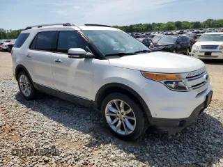 2015 Ford Explorer Limited with VIN 1FM5K8F88FGC36502, listed as a Copart auction lot 52113285 with 143,687 mi miles and Salvage Title. Bid and sale history available at DreamBid. Image 4.