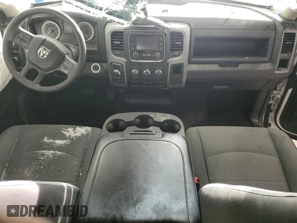 2023 Ram 1500 Tradesman with VIN 1C6RR7FT2PS528376, listed as a Copart auction lot 87434494 with Not provided miles and Salvage title. Bid and sale history available at DreamBid. Image 8.