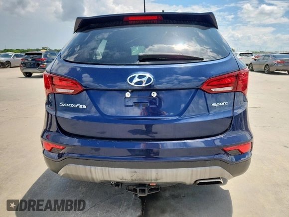 2018 Hyundai Santa Fe 2.4L с VIN 5XYZT3LB5JG505167, выставлен на аукционе Copart как лот 63854995 с пробегом 116 078 миль миль и Чистый • Clean title. История ставок и продаж доступна на DreamBid. Изображение 6.
