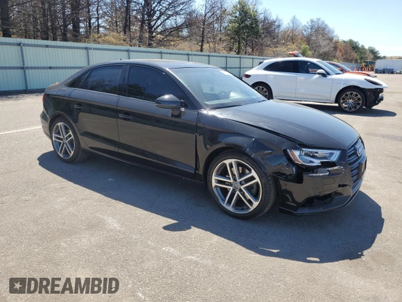 2020 Audi A3 Sedan Premium with VIN WAUAUGFFXLA098009, listed as a Copart auction lot 53214794 with 49,953 mi miles and Salvage Title. Bid and sale history available at carsss.com. Image 4.
