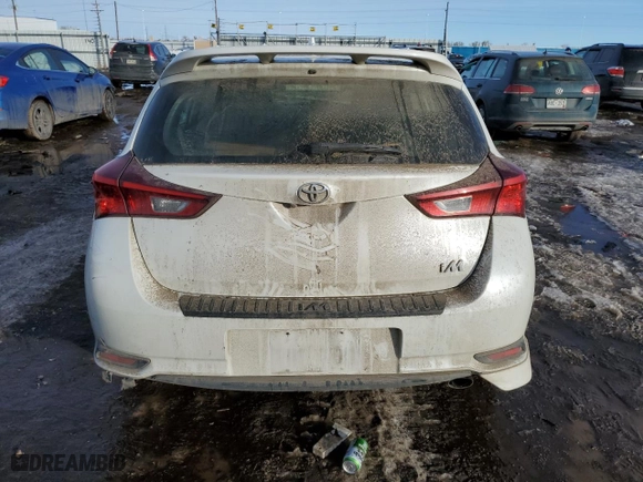 2017 Toyota Corolla iM with VIN JTNKARJE6HJ538711, listed as a Copart auction lot 38388333 with NaN miles. Bid and sale history available at carsss.com. Image 6.