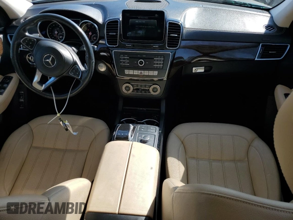 2017 Mercedes-Benz GLS 450 with VIN 4JGDF6EEXHA966316, listed as a Copart auction lot 42921734 with 79,715 mi miles and . Bid and sale history available at DreamBid. Image 8.