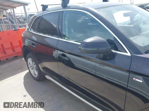 2023 Audi Q5 S line Premium with VIN WA1GAAFY3P2027829, listed as a IAAI auction lot 42638257 with 61,925 mi miles and . Bid and sale history available at DreamBid. Image 13.