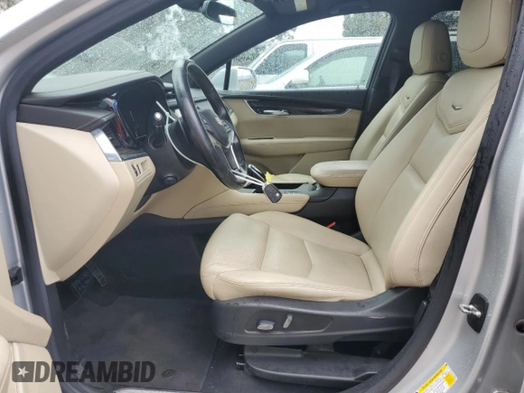 2018 Cadillac XT5 AWD with VIN 1GYKNBRS9JZ219430, listed as a Copart auction lot 48194775 with 59,017 mi miles and Salvage title. Bid and sale history available at DreamBid. Image 7.