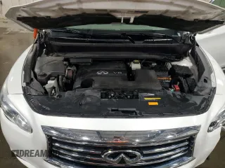 2013 Infiniti JX35 with VIN 5N1AL0MN3DC316798, listed as a Copart auction lot 53144765 with 126,305 mi miles and Salvage Title. Bid and sale history available at carsss.com. Image 13.