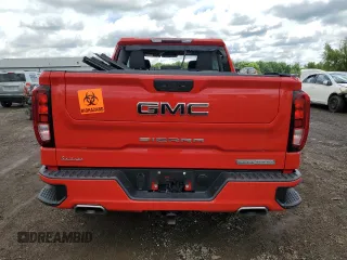 2022 GMC Sierra 1500 Limited Elevation with VIN 3GTU9CED3NG150739, listed as a Copart auction lot 56613474 with 34,859 mi miles and Salvage Title. Bid and sale history available at carsss.com. Image 6.