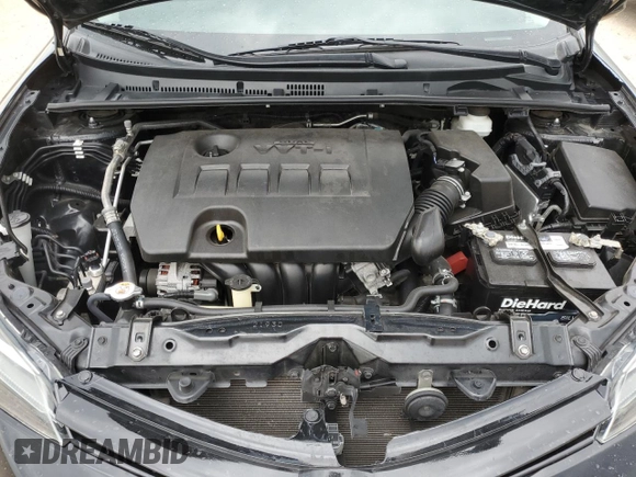 2019 Toyota Corolla L with VIN 5YFBURHEXKP947119, listed as a Copart auction lot 55101625 with 123,901 mi miles and Clean Title. Bid and sale history available at DreamBid. Image 11.
