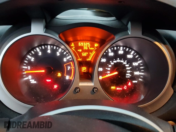 2015 Nissan Juke SV with VIN JN8AF5MR4FT513109, listed as a Copart auction lot 79868774 with 69,325 mi miles and Clean Title. Bid and sale history available at carsss.com. Image 9.