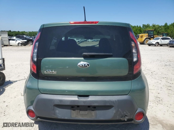 2014 Kia Soul with VIN KNDJN2A2XE7028064, listed as a Copart auction lot 53513565 with 108,807 mi miles and Clean Title. Bid and sale history available at carsss.com. Image 6.
