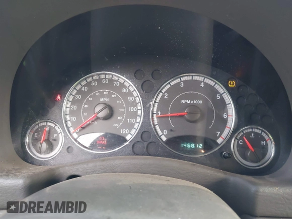 2005 Jeep Liberty Limited with VIN 1J4GK58K45W510135, listed as a IAAI auction lot 41000509 with 146,812 mi miles and . Bid and sale history available at carsss.com. Image 7.