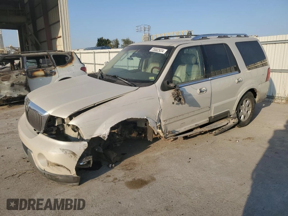 2004 Lincoln Navigator Luxury with VIN 5LMFU28R44LJ43429, listed as a Copart auction lot 75502924 with 228,725 mi miles and Salvage Title. Bid and sale history available at carsss.com. Image 1.