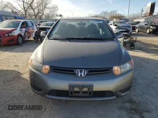 2007 Honda Civic Cpe LX with VIN 2HGFG12657H571830, listed as a Copart auction lot 84762694 with 235,390 mi miles and Salvage Title. Bid and sale history available at carsss.com. Image 5.