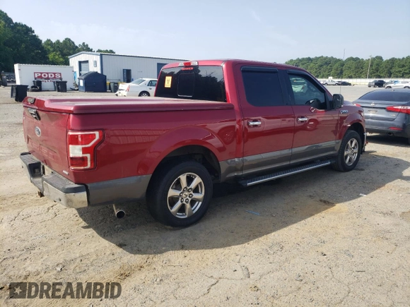 2018 Ford F-150 XL z VIN 1FTEW1CG0JKC38116, wystawiony jako Copart lot #63446675 z przebiegiem 189 312 mil mil oraz Szkoda całkowita • Salvage title. Historia ofert i sprzedaży dostępna na DreamBid. Obrazek 3.