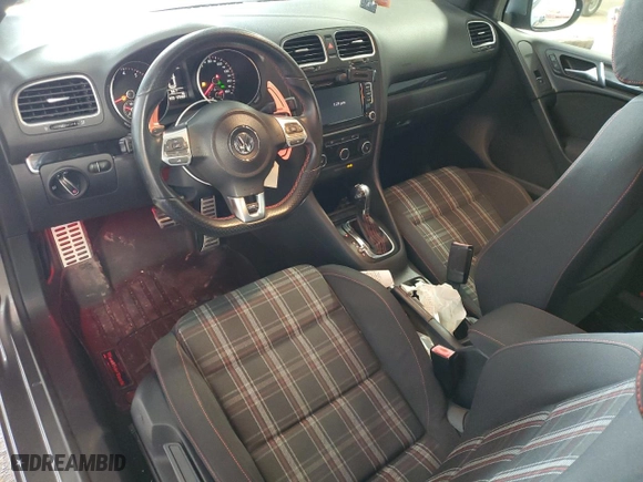 2013 Volkswagen GTI with VIN WVWFV7AJ8DW012833, listed as a Copart auction lot 46667255 with 106,973 mi miles and Salvage Title. Bid and sale history available at carsss.com. Image 8.
