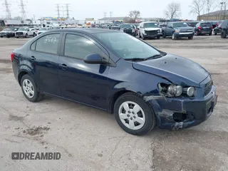 2015 Chevrolet Sonic LS with VIN 1G1JA5SH8F4125906, listed as a IAAI auction lot 41858537 with 114,893 mi miles and . Bid and sale history available at DreamBid. Image 1.