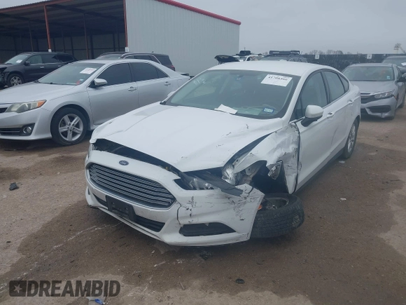 2016 Ford Fusion S with VIN 3FA6P0G73GR226218, listed as a IAAI auction lot 41708466 with 120,964 mi miles. Bid and sale history available at carsss.com. Image 17.