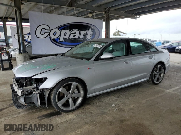2014 Audi A6 Prestige z VIN WAUHGAFC1EN143102, wystawiony jako Copart lot #53692145 z przebiegiem 101 503 mil mil oraz Szkoda całkowita • Salvage title. Historia ofert i sprzedaży dostępna na DreamBid. Obrazek 1.