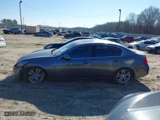2011 Infiniti G37 Sedan x with VIN JN1CV6AR1BM411436, listed as a IAAI auction lot 41340113 with 144,411 mi miles. Bid and sale history available at carsss.com. Image 14.