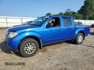 2015 Nissan Frontier SV with VIN 1N6AD0EV9FN733122, listed as a Copart auction lot 62550815 with 90,266 mi miles and Salvage title. Bid and sale history available at DreamBid. Image 1.