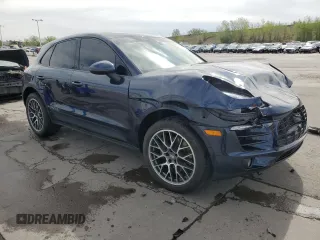 2017 Porsche Macan with VIN WP1AA2A51HLB03458, listed as a Copart auction lot 55164335 with 53,156 mi miles and Salvage title. Bid and sale history available at DreamBid. Image 4.