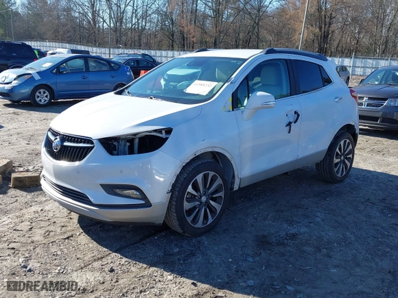 2017 Buick Encore Premium with VIN KL4CJDSB4HB064861, listed as a IAAI auction lot 41585232 with 125,410 mi miles. Bid and sale history available at carsss.com. Image 19.
