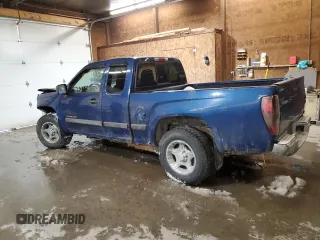 2005 GMC Canyon SLE Z71 with VIN 1GTDT196X58146680, listed as a Copart auction lot 88249155 with 0 mi miles and Salvage Title. Bid and sale history available at carsss.com. Image 2.