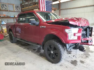 2016 Ford F-150 XLT with VIN 1FTEW1EF0GFA94752, listed as a Copart auction lot 49708005 with Not Provided miles and Salvage Title. Bid and sale history available at carsss.com. Image 4.