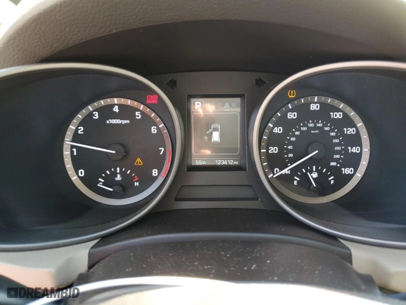 2017 Hyundai Santa Fe Sport 2.4L with VIN 5XYZU3LB8HG446123, listed as a Copart auction lot 45552555 with NaN miles and Salvage Title. Bid and sale history available at carsss.com. Image 9.