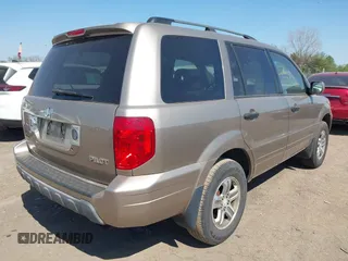 2004 Honda Pilot EX with VIN 2HKYF18464H599512, listed as a IAAI auction lot 42098213 with 224,054 mi miles and . Bid and sale history available at DreamBid. Image 4.