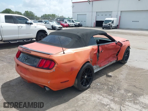 2016 Ford Mustang V6 with VIN 1FATP8EM9G5221795, listed as a IAAI auction lot 42500647 with 125,645 mi miles and . Bid and sale history available at DreamBid. Image 4.