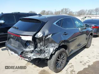 2024 Lexus NX with VIN 2T2GDCAZ1RC008317, listed as a IAAI auction lot 41712862 with 27,041 mi miles. Bid and sale history available at carsss.com. Image 4.