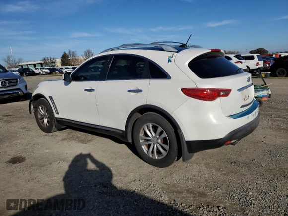 2009 Infiniti FX z VIN JNRAS18U59M102556, wystawiony jako Copart lot #86925744 z przebiegiem 164 802 mil mil oraz Szkoda całkowita • Salvage title. Historia ofert i sprzedaży dostępna na DreamBid. Obrazek 2.