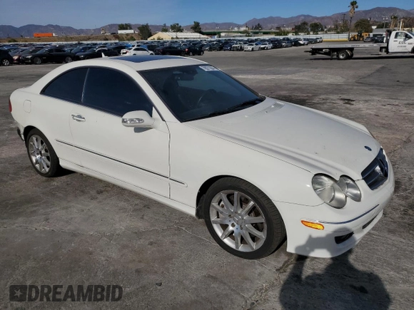2007 Mercedes-Benz CLK 350 with VIN WDBTJ56H37F212272, listed as a Copart auction lot 79571694 with 171,877 mi miles and Salvage Title. Bid and sale history available at DreamBid. Image 4.