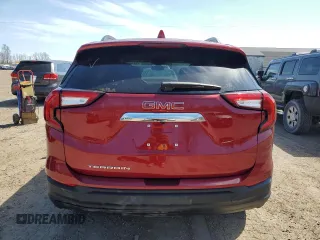 2024 GMC Terrain SLE with VIN 3GKALMEG0RL384763, listed as a Copart auction lot 53836935 with 279 mi miles and Salvage title. Bid and sale history available at DreamBid. Image 6.