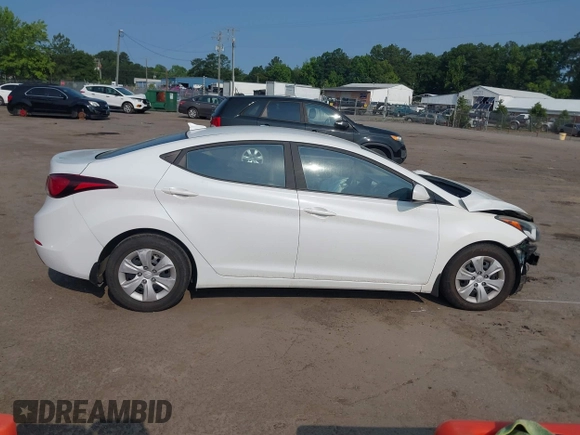 2016 Hyundai Elantra SE with VIN 5NPDH4AE9GH794201, listed as a IAAI auction lot 42391597 with 58,126 mi miles and . Bid and sale history available at DreamBid. Image 13.