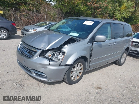 2016 Chrysler Town & Country Touring with VIN 2C4RC1BG1GR156868, listed as a IAAI auction lot 40506661 with 116,065 mi miles. Bid and sale history available at carsss.com. Image 2.