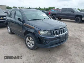 2014 Jeep Compass Sport with VIN 1C4NJCBA7ED882522, listed as a IAAI auction lot 42122474 with 187,157 mi miles and . Bid and sale history available at DreamBid. Image 1.