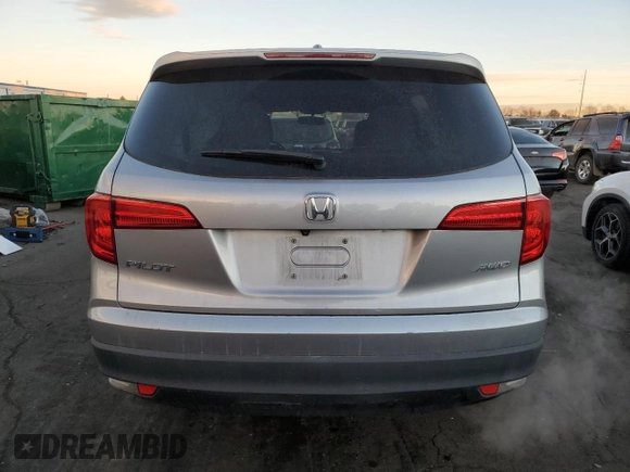 2018 Honda Pilot EX-L with VIN 5FNYF6H53JB035901, listed as a Copart auction lot 84524244 with 75,311 mi miles and Salvage Title. Bid and sale history available at carsss.com. Image 6.